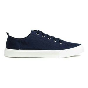 H&M Canvas Sneakers Blue Size 7